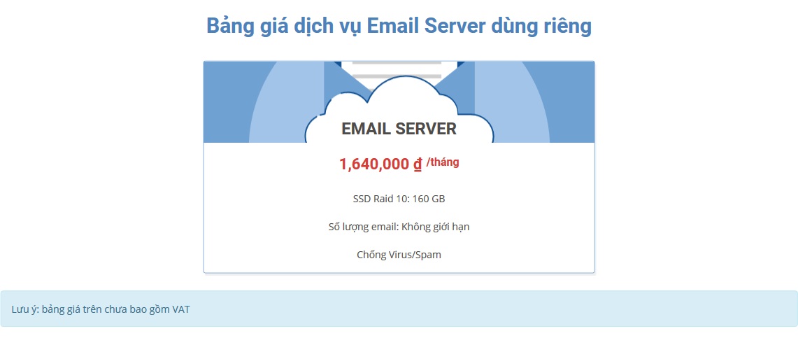 Email server riêng